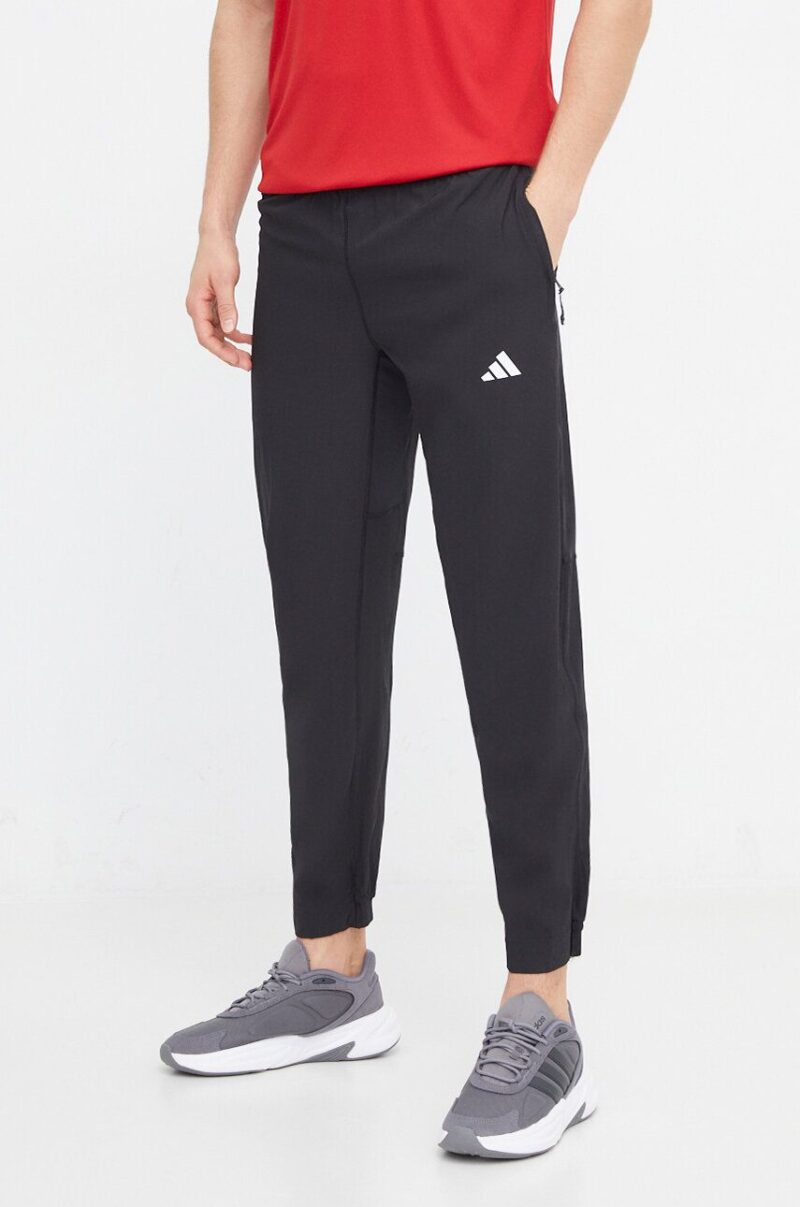 adidas Performance pantaloni de antrenament TR-ES culoarea negru