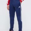 adidas Performance pantaloni de antrenament Tiro 23 Competition Winterized culoarea albastru marin