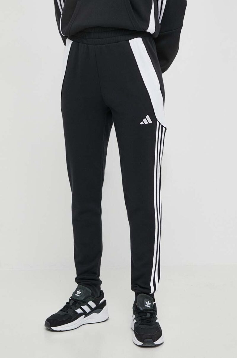 adidas Performance pantaloni de antrenament Tiro 24 culoarea negru