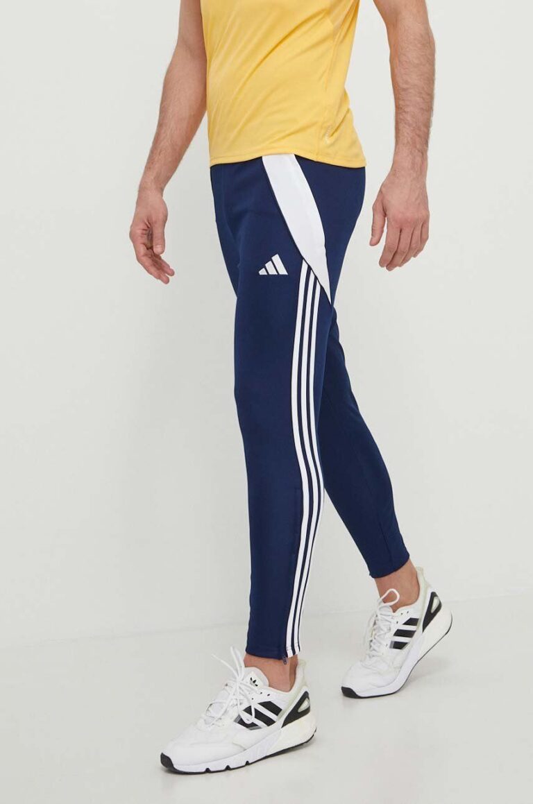 adidas Performance pantaloni de antrenament Tiro24 culoarea albastru marin