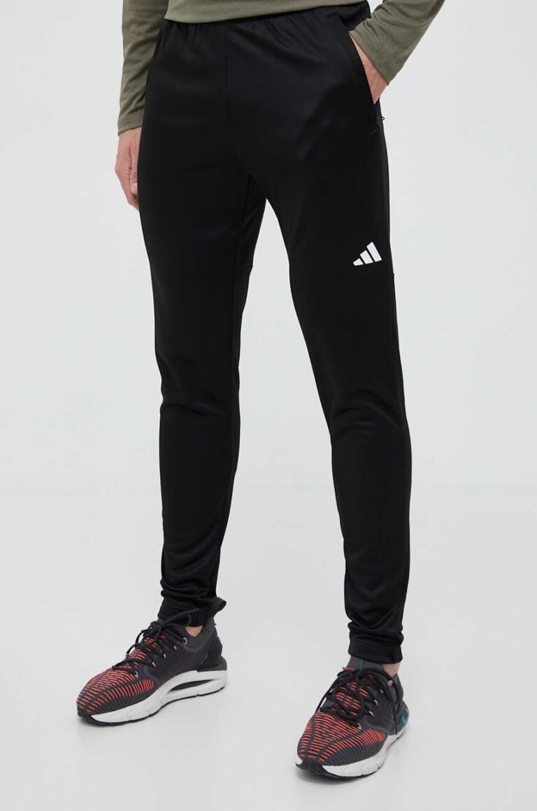 adidas Performance pantaloni de antrenament Train Essentials culoarea negru