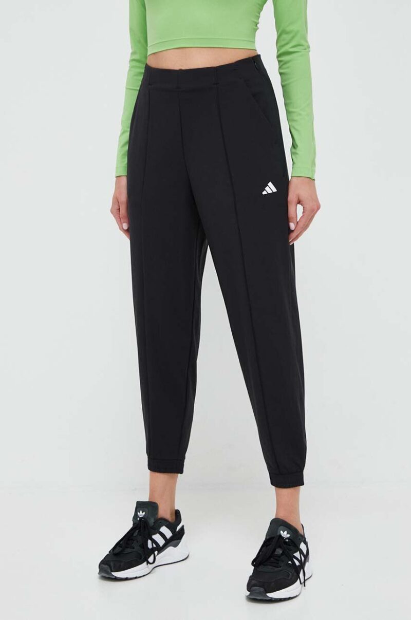 adidas Performance pantaloni de antrenament Train Essentials culoarea negru