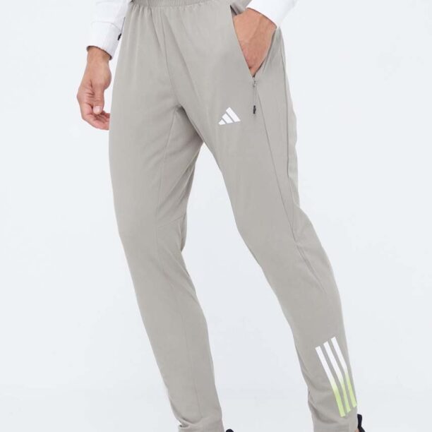 adidas Performance pantaloni de antrenament Train Icons culoarea verde