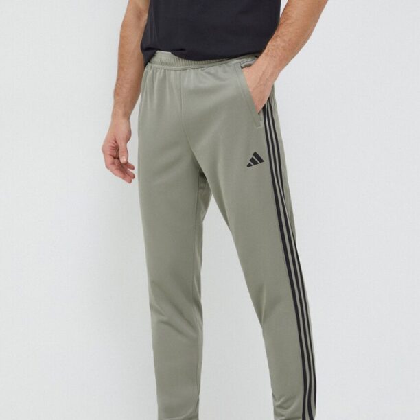 adidas Performance pantaloni de antrenament Training Essentials Base culoarea gri