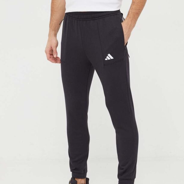 adidas Performance pantaloni de antrenament culoarea negru