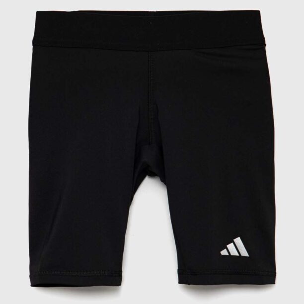 adidas Performance pantaloni scurti copii TF SHRT culoarea negru