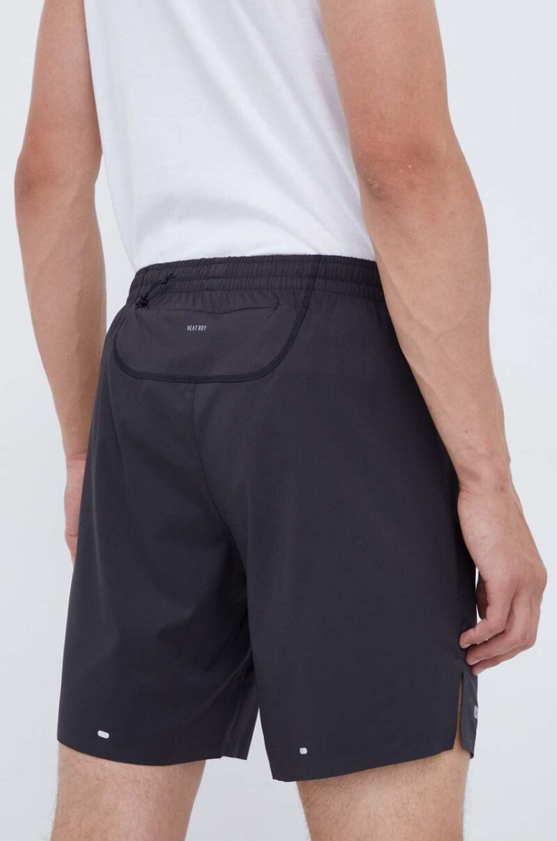 adidas Performance pantaloni scurți de alergare Designed for Running culoarea negru preţ