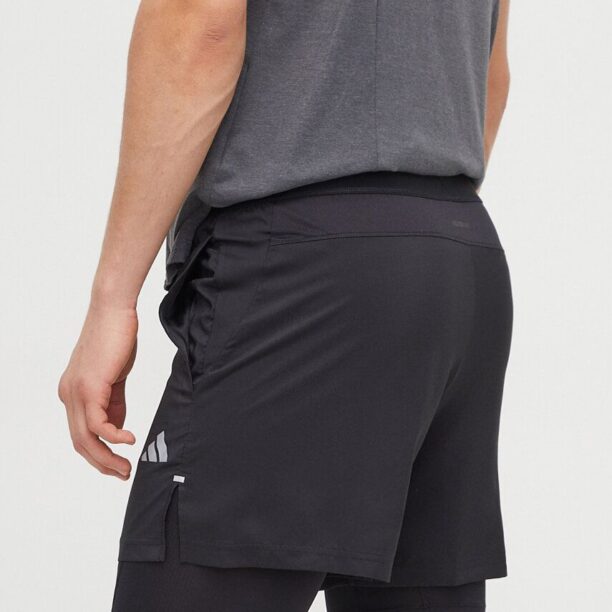 adidas Performance pantaloni scurți de antrenament GYM+ culoarea negru IR8597 preţ