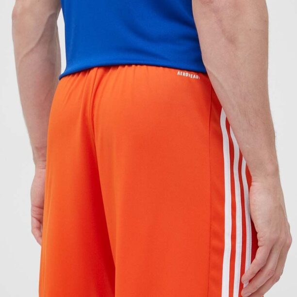 adidas Performance pantaloni scurți de antrenament Squadra 21 culoarea portocaliu preţ