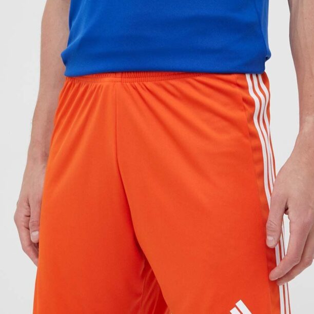 adidas Performance pantaloni scurți de antrenament Squadra 21 culoarea portocaliu