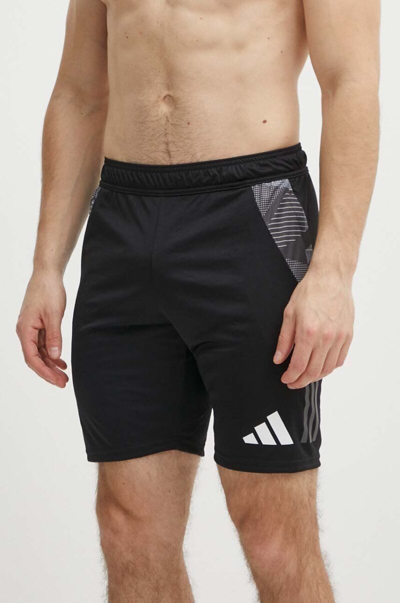 adidas Performance pantaloni scurți de antrenament Tiro 24 culoarea negru