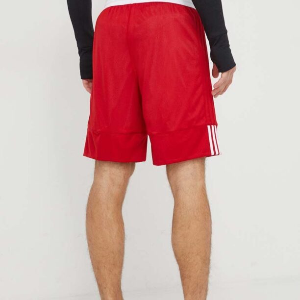 adidas Performance pantaloni scurți de antrenament culoarea roșu DY6603 preţ