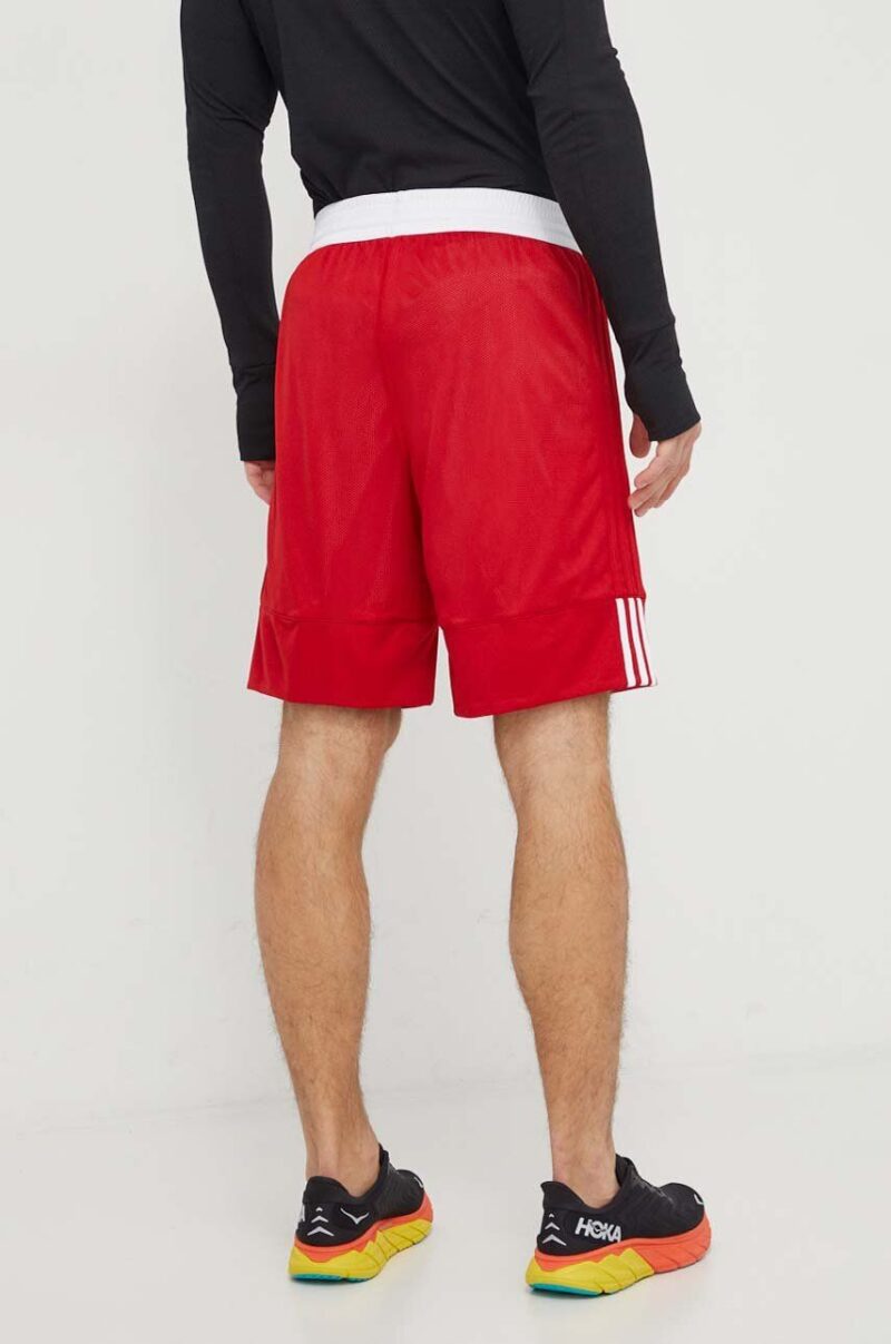 adidas Performance pantaloni scurți de antrenament culoarea roșu DY6603 preţ