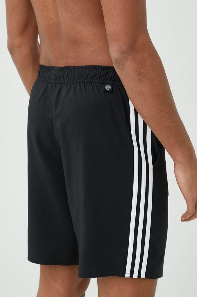 adidas Performance pantaloni scurți de baie 3-Stripes CLX culoarea negru HT4358 preţ