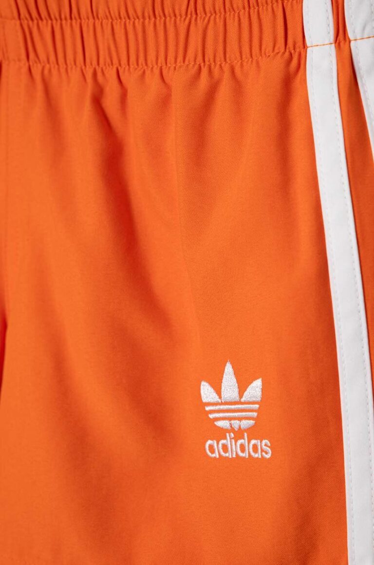 adidas Performance pantaloni scurti de baie copii culoarea portocaliu preţ