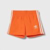 adidas Performance pantaloni scurti de baie copii culoarea portocaliu