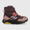 adidas Performance pantofi copii Trailmaker culoarea bordo