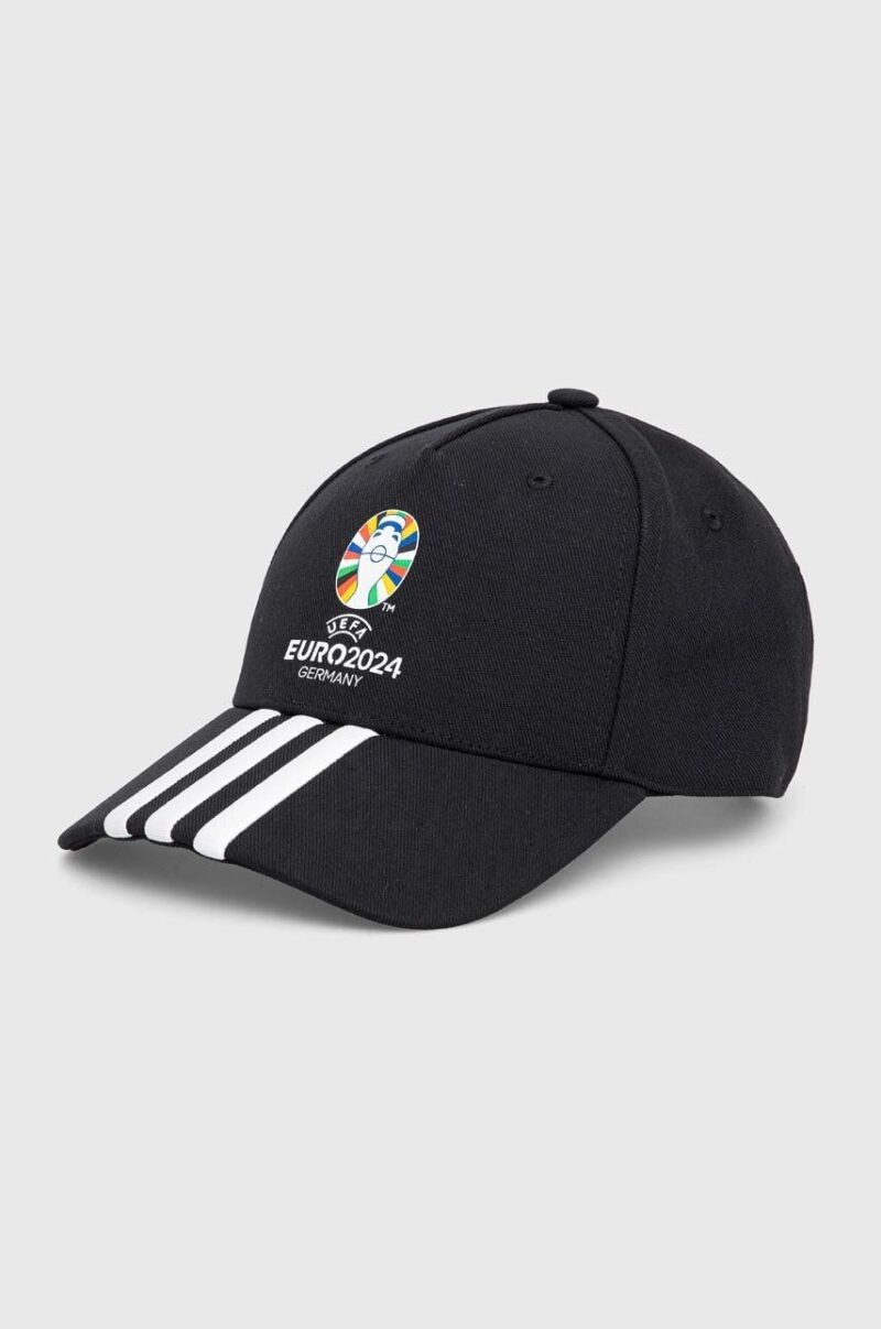 adidas Performance sapca Euro 2024 culoarea negru