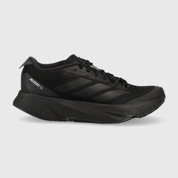 adidas Performance sneakers pentru copii ADIZERO culoarea negru