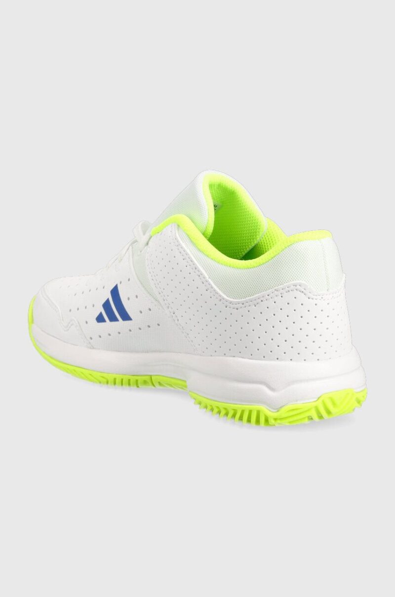 adidas Performance sneakers pentru copii COURT STABIL JR culoarea alb preţ