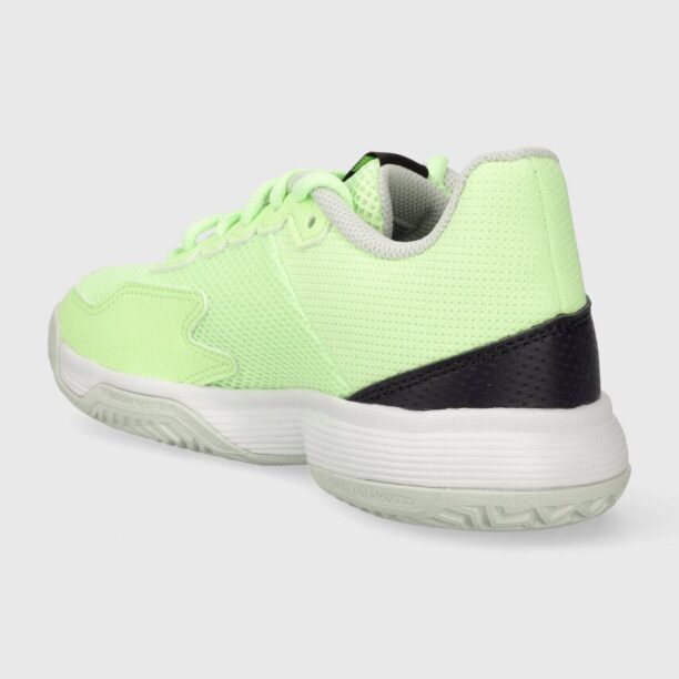 adidas Performance sneakers pentru copii Courtflash K culoarea verde preţ