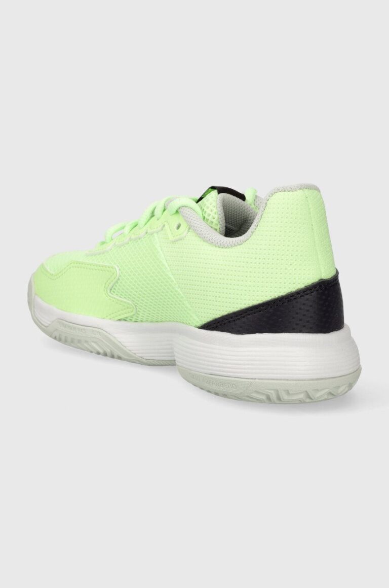 adidas Performance sneakers pentru copii Courtflash K culoarea verde preţ