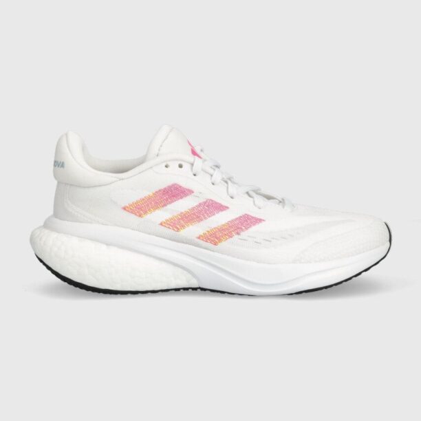 adidas Performance sneakers pentru copii SUPERNOVA 3 J culoarea alb