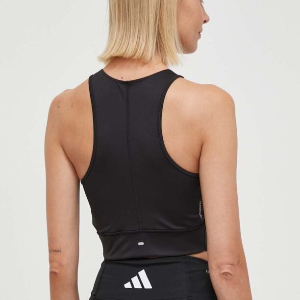 adidas Performance top pentru alergat Own the Run culoarea negru IK5019 preţ