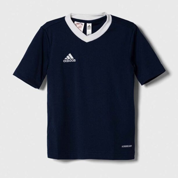 adidas Performance tricou copii ENT22 JSY Y culoarea albastru marin