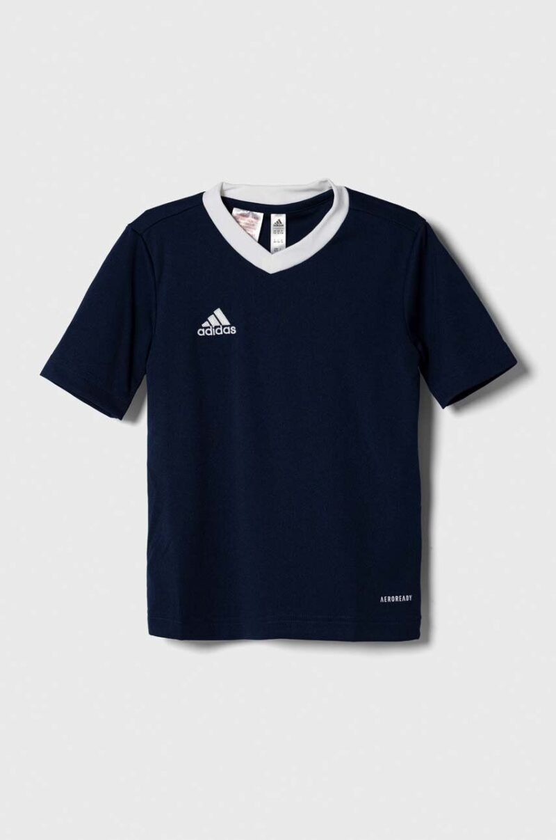 adidas Performance tricou copii ENT22 JSY Y culoarea albastru marin