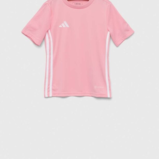 adidas Performance tricou copii TABELA 23 JSY culoarea roz