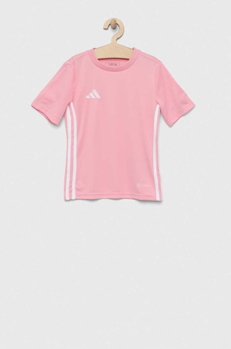 adidas Performance tricou copii TABELA 23 JSY culoarea roz