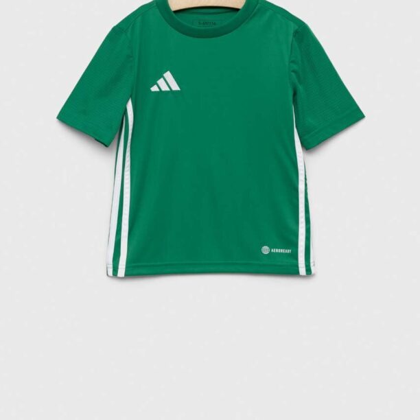 adidas Performance tricou copii TABELA 23 JSY culoarea verde