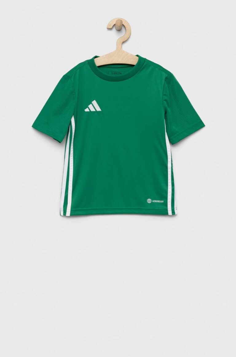 adidas Performance tricou copii TABELA 23 JSY culoarea verde