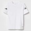 adidas Performance tricou copii culoarea alb