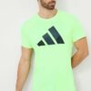 adidas Performance tricou de alergare Run It culoarea verde