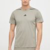 adidas Performance tricou de antrenament D4T culoarea verde