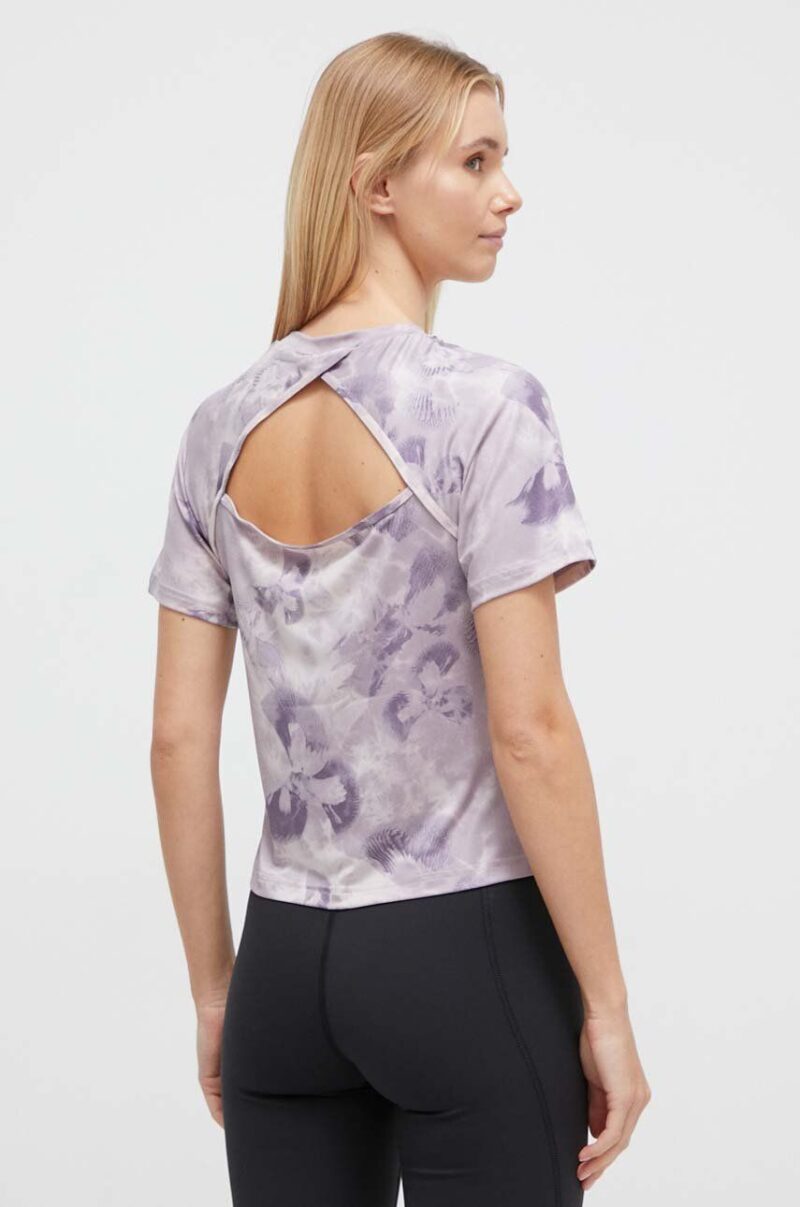 adidas Performance tricou de antrenament Flower culoarea violet IN6765 preţ