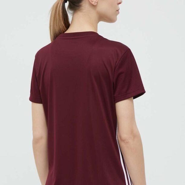 adidas Performance tricou de antrenament Tabela 23 culoarea bordo IB4930 preţ