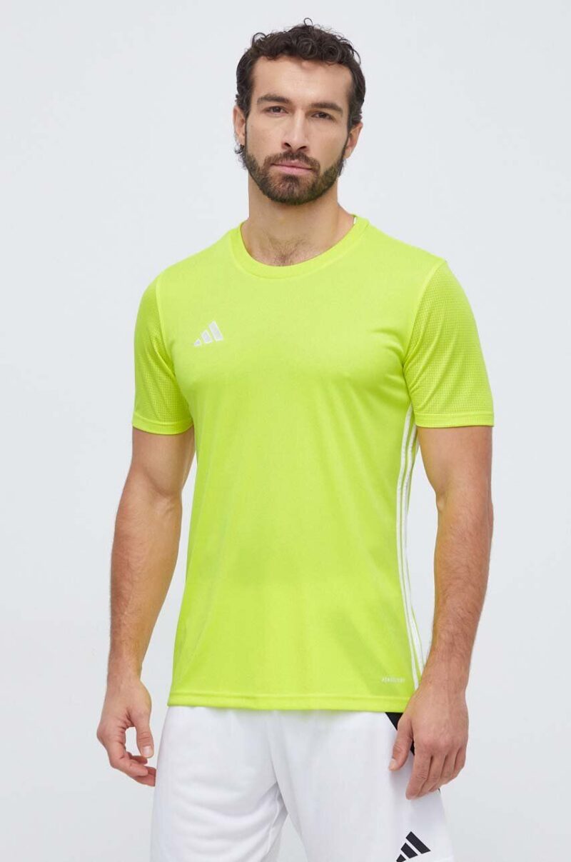 adidas Performance tricou de antrenament Tabela 23 culoarea galben