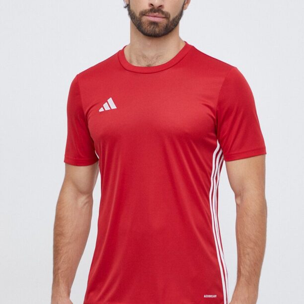 adidas Performance tricou de antrenament Tabela 23 culoarea roșu