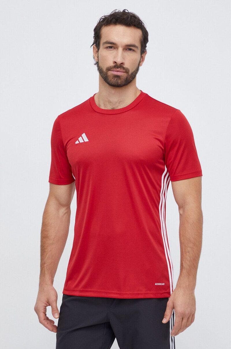 adidas Performance tricou de antrenament Tabela 23 culoarea roșu