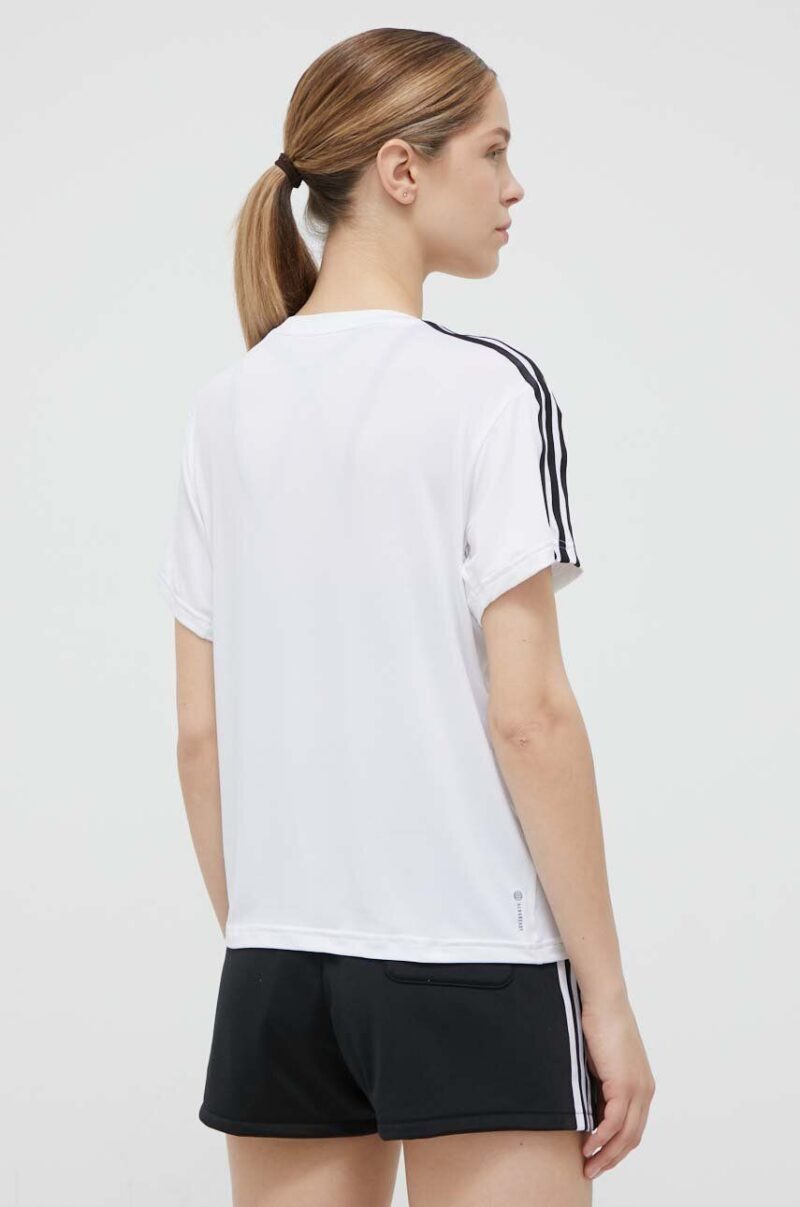 adidas Performance tricou de antrenament Train Essentials culoarea alb preţ