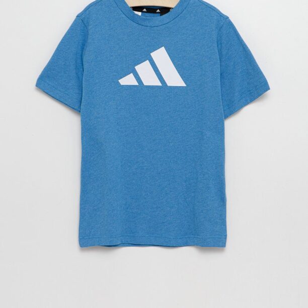 adidas Performance tricou de bumbac pentru copii HG8861 cu imprimeu