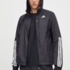 adidas Performance windbreaker culoarea negru