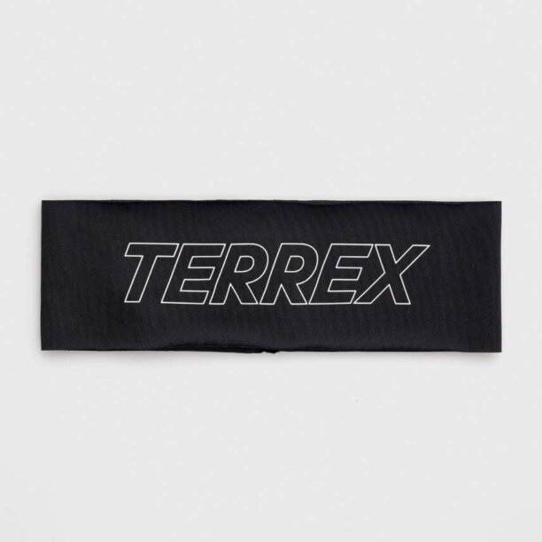 adidas TERREX bentiță pentru cap TERREX culoarea negru IN4642