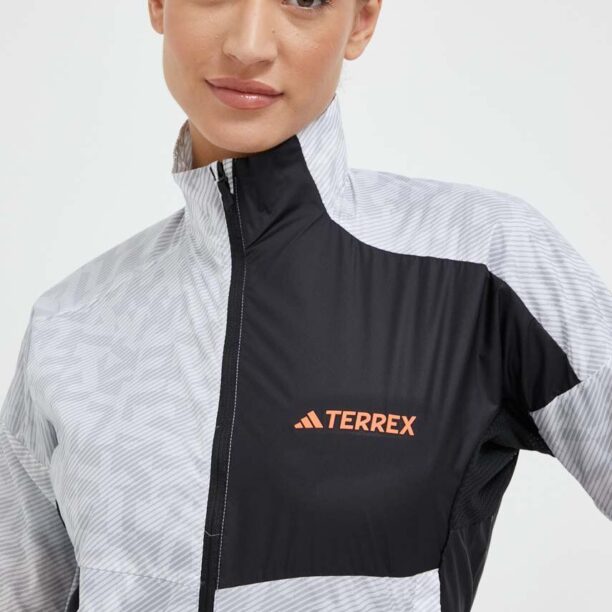 adidas TERREX geacă windbreaker TERREX culoarea gri HZ1319