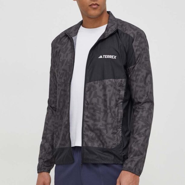 adidas TERREX geacă windbreaker TERREX culoarea maro IN6726