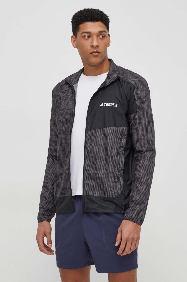 adidas TERREX geacă windbreaker TERREX culoarea maro IN6726