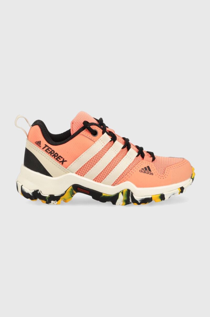 adidas TERREX pantofi copii TERREX AX2R K culoarea portocaliu